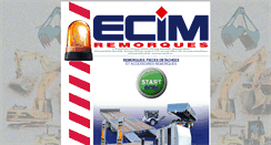 Desktop Screenshot of ecim.fr